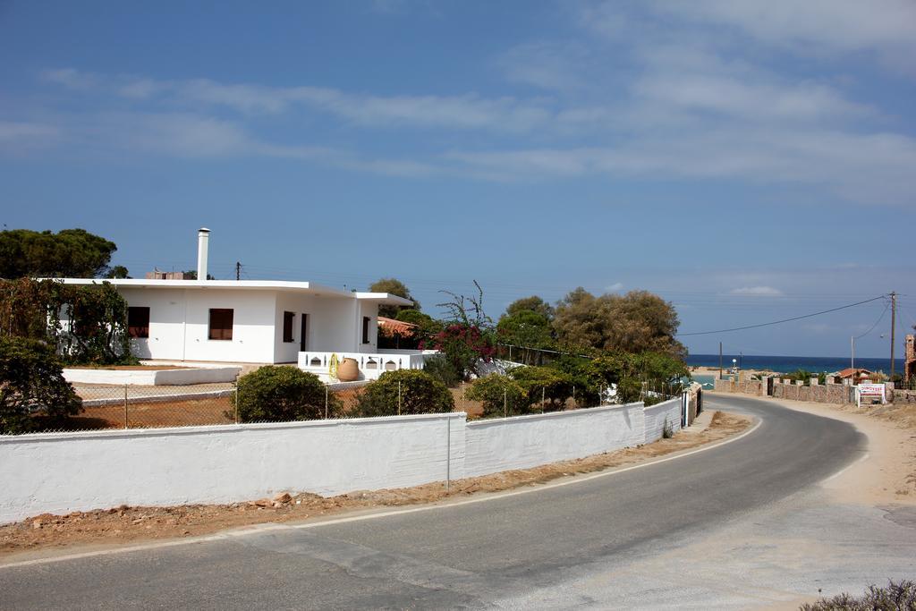 Villa Theros Beach House Stavrós Exterior foto